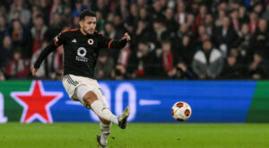 Paredes Feyenoord v AS Roma: Round of 16 First Leg - UEFA Europa League 2023/24