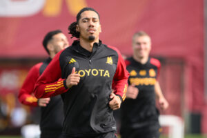Smalling AS Roma Training Session