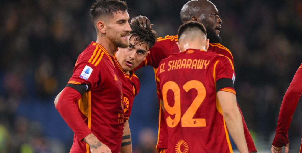 pellegrini dybala lukaku el shaarawy AS Roma v Cagliari - Serie A TIM