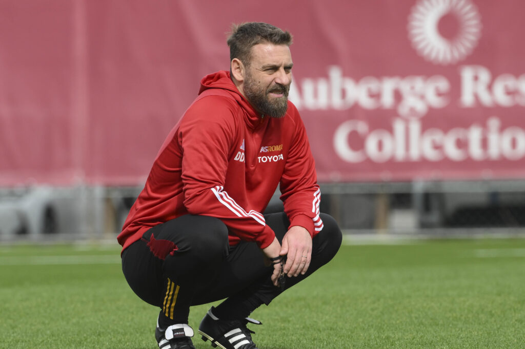 de rossi AS Roma Training Session