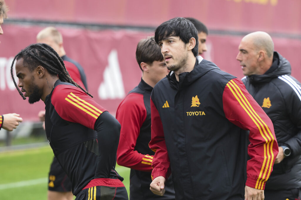 Azmoun sanches AS Roma Training Session