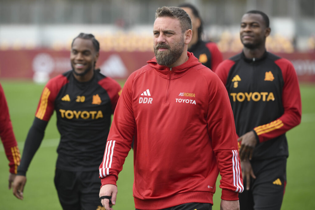 de rossi AS Roma Training Session