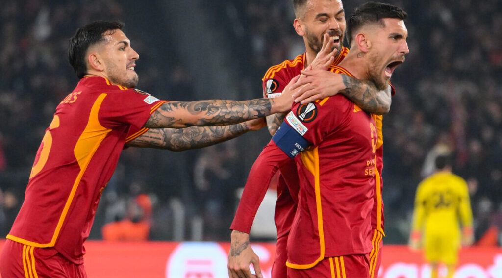 Pellegrini AS Roma v Feyenoord: Knockout Round Play-offs Second Leg - UEFA Europa League 2023/24