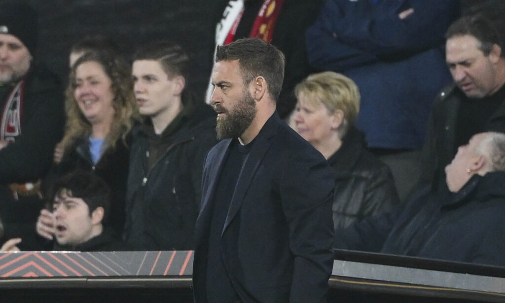 De Rossi Feyenoord v AS Roma: Round of 16 First Leg - UEFA Europa League 2023/24