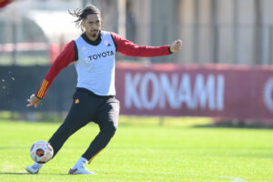 Smalling AS Roma Training Session