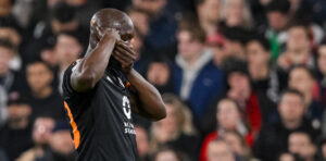 Lukaku Feyenoord v AS Roma: Playoff First Leg - UEFA Europa League 2023/24
