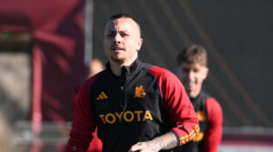 Angelino AS Roma Training Session