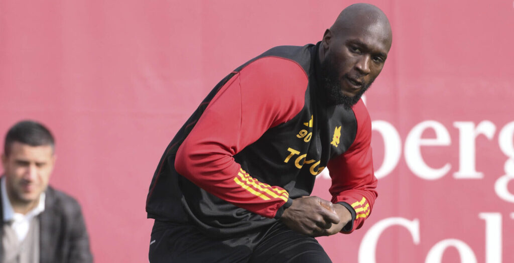 AS Roma Training Session lukaku