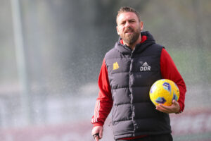 De Rossi AS Roma Training Session
