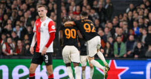 Lukaku Feyenoord v AS Roma: Playoff First Leg - UEFA Europa League 2023/24