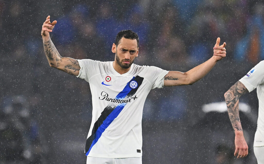 calhanoglu AS Roma v FC Internazionale - Serie A TIM