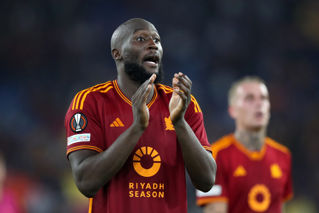 lukaku AS Roma v SK Slavia Praha: Group G - UEFA Europa League 2023/24