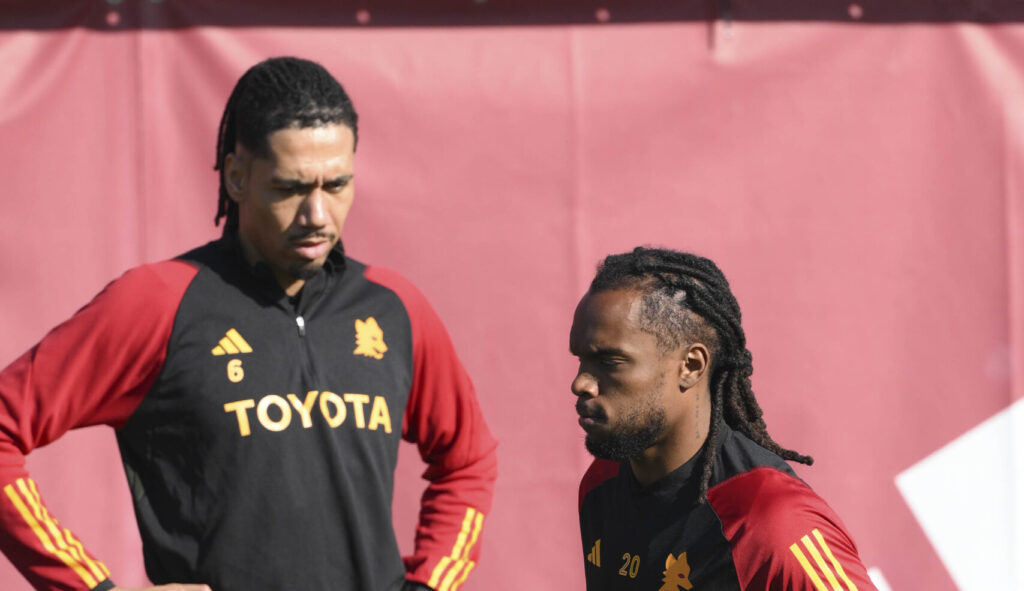 Smalling Sanches AS Roma Training Session
