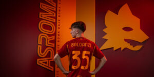 Baldanzi AS Roma Unveil New Signing Tommaso Baldanzi