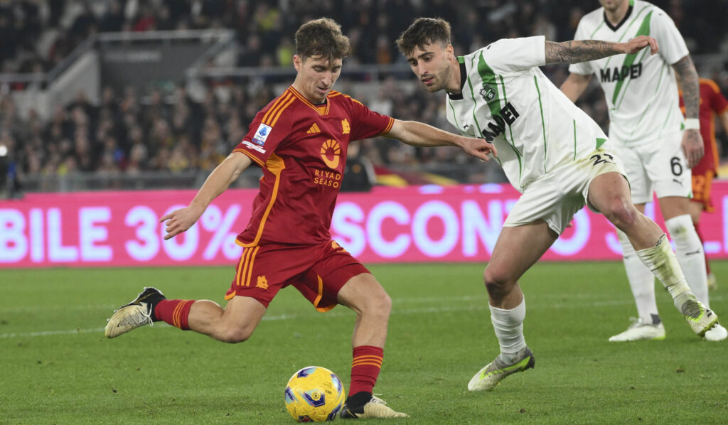 baldanzi AS Roma v US Sassuolo - Serie A TIM