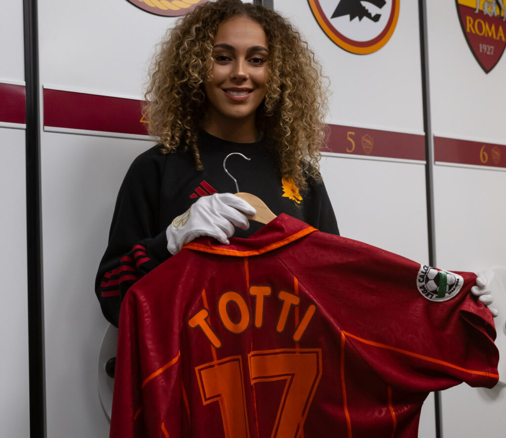 Pilgrim AS Roma Women Unveil New Signing Alayah Pilgrim