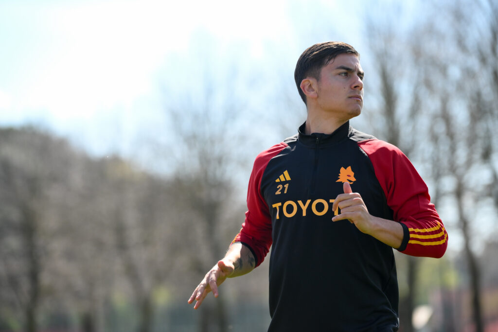 Dybala AS Roma Training Session