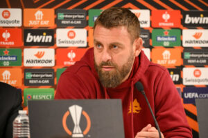 De Rossi AS Roma Press Confderence