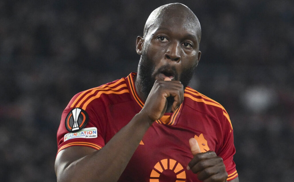Lukaku AS Roma v Brighton &amp; Hove Albion: Round of 16 First Leg - UEFA Europa League 2023/24