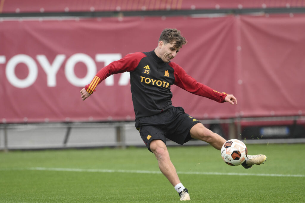 Baldanzi AS Roma Training Session