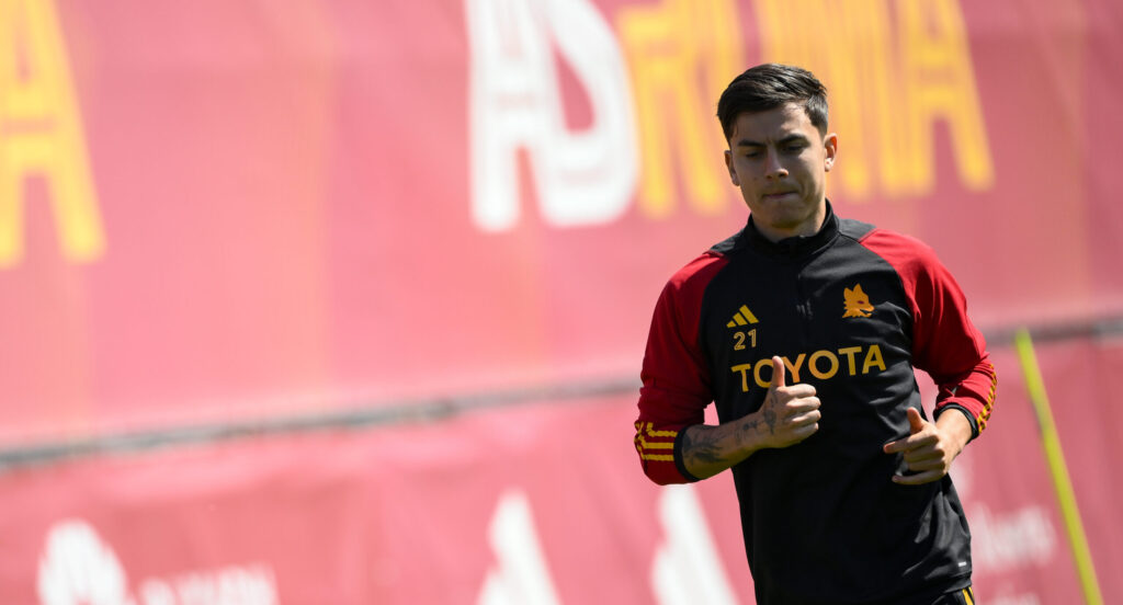 Dybala AS Roma Training Session
