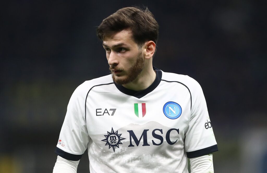 Kvaratskhelia FC Internazionale v SSC Napoli - Serie A TIM