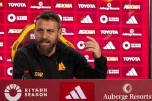 AS Roma Training Session &amp; Press Conference