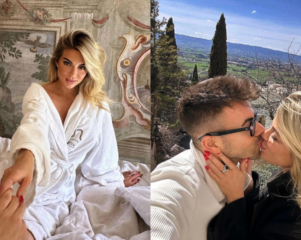 Blu e Crema Viaggio Vacanza Piani Foto Collage