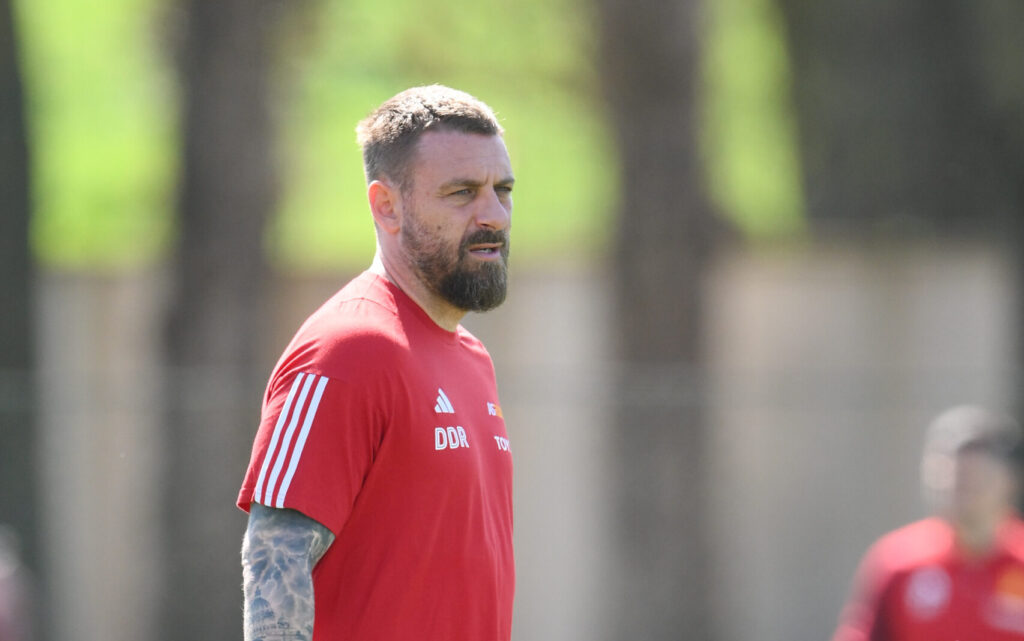 De Rossi AS Roma Training Session