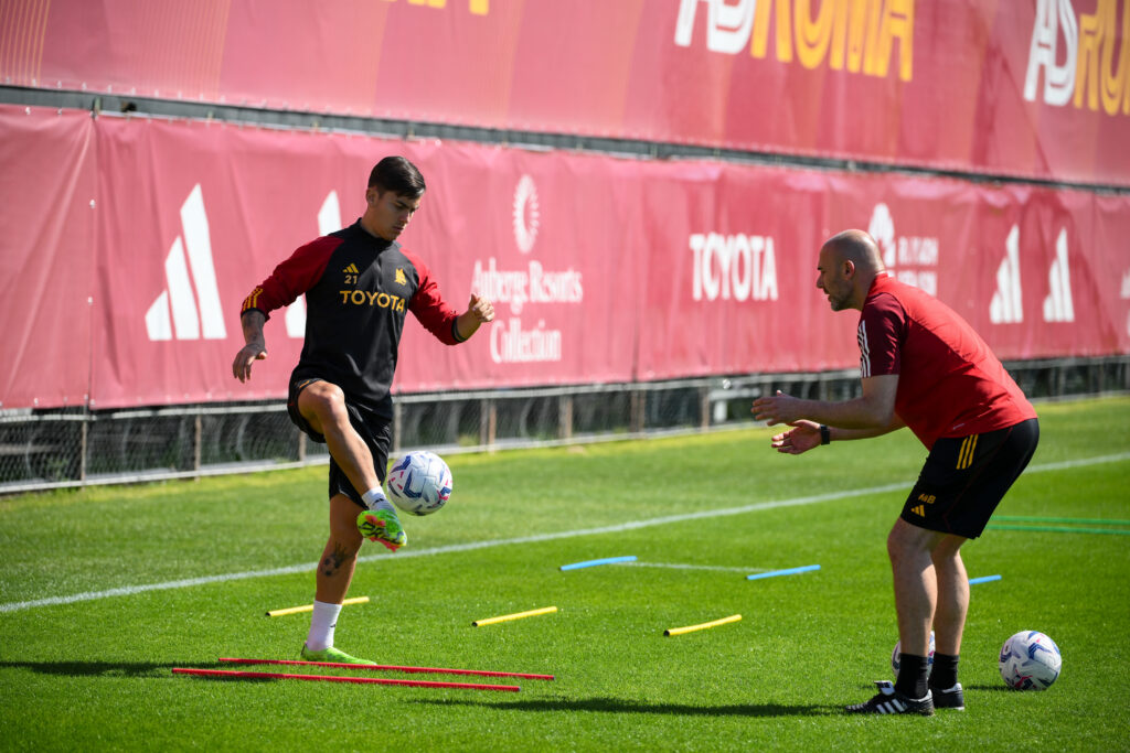 Dybala AS Roma Training Session