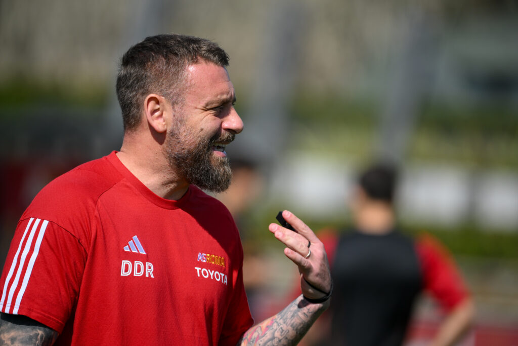 De Rossi AS Roma Training Session