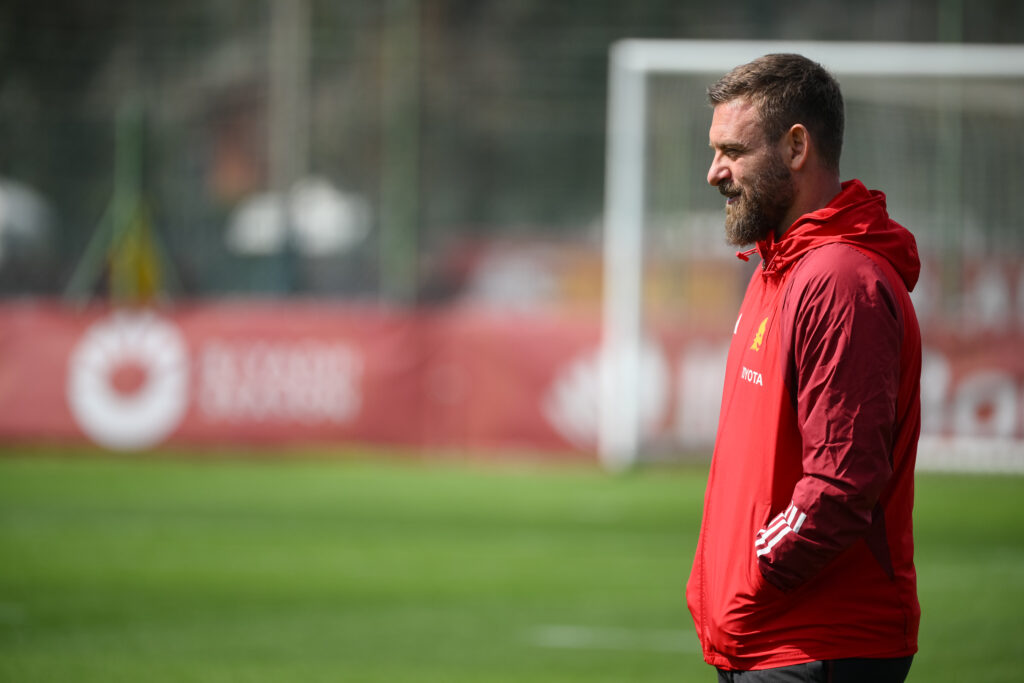 De Rossi AS Roma Training Session
