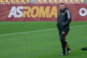 AS Roma Training Session &amp; Press Conference