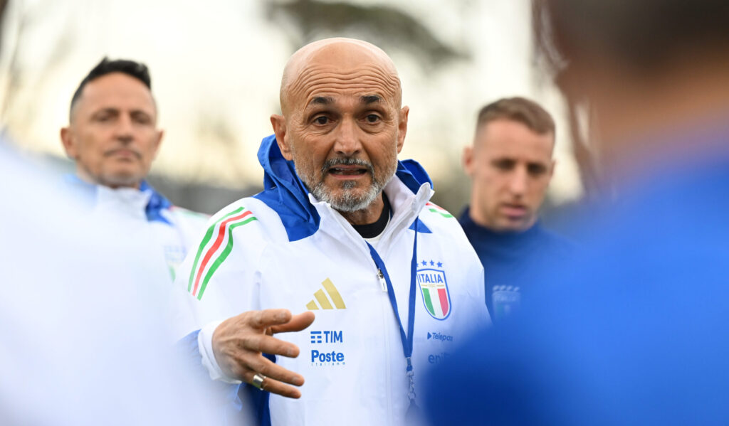 Spalletti Italy Training Session &amp; Press Conference