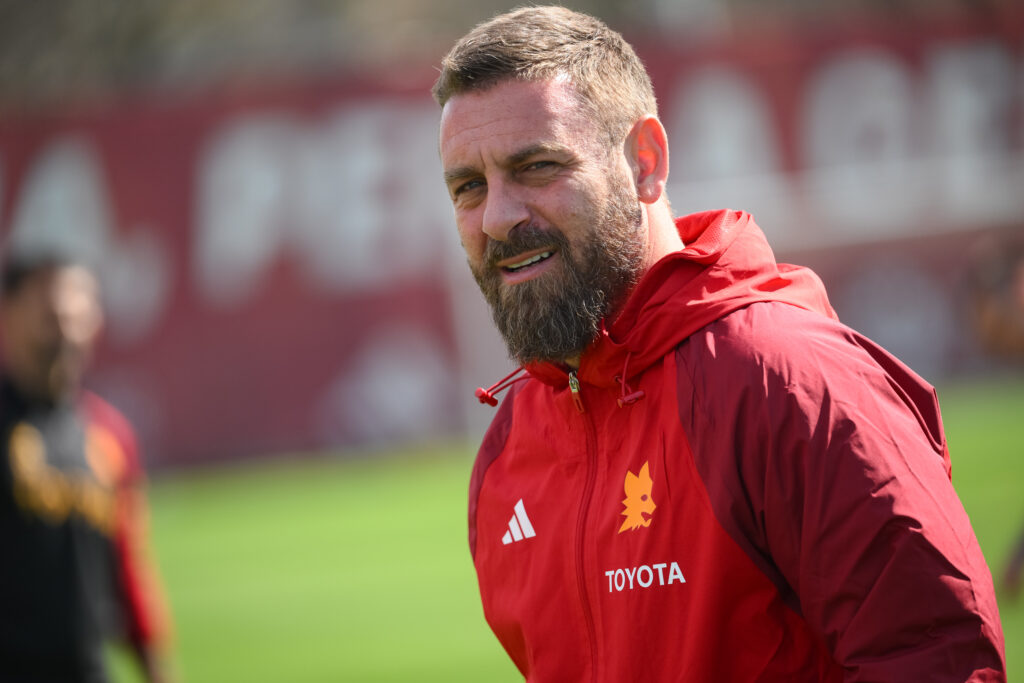 De Rossi AS Roma Training Session
