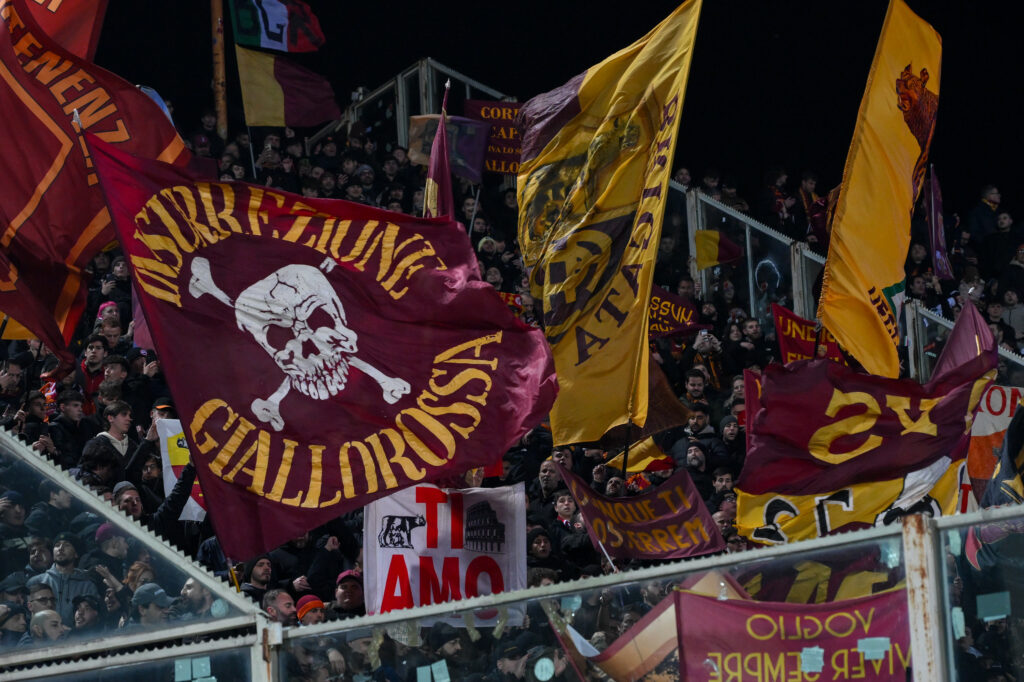 tifosi Roma ACF Fiorentina v AS Roma - Serie A TIM