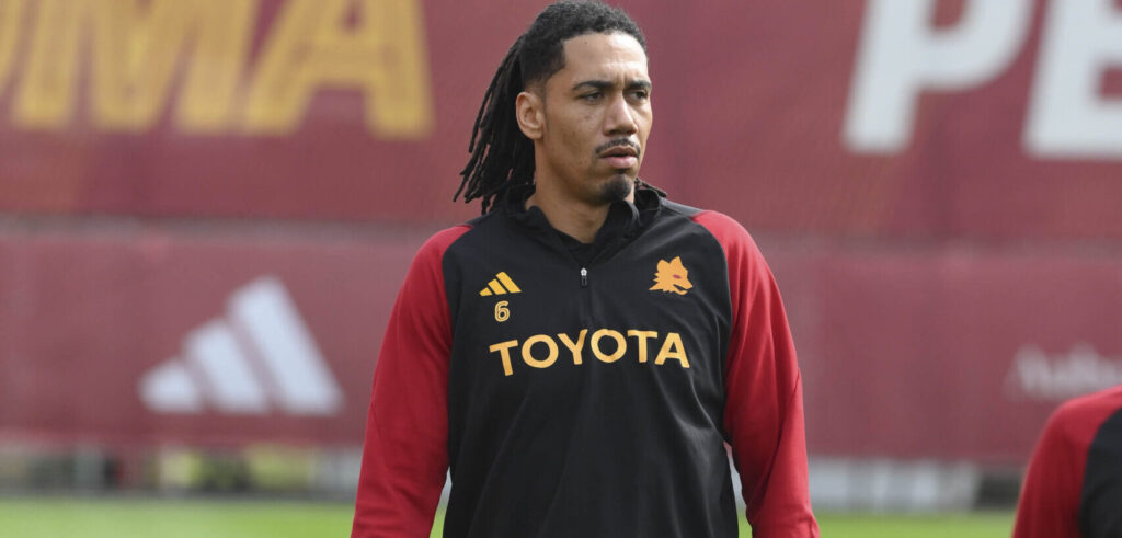 smalling AS Roma Training Session
