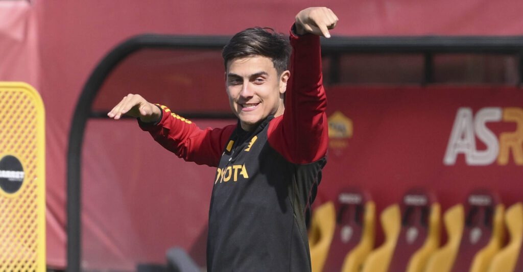 Dybala AS Roma Training Session