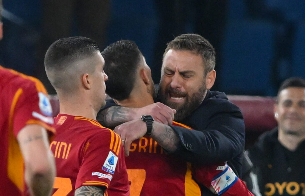 de rossi AS Roma v US Sassuolo - Serie A TIM