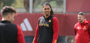 Smalling AS Roma Training Session