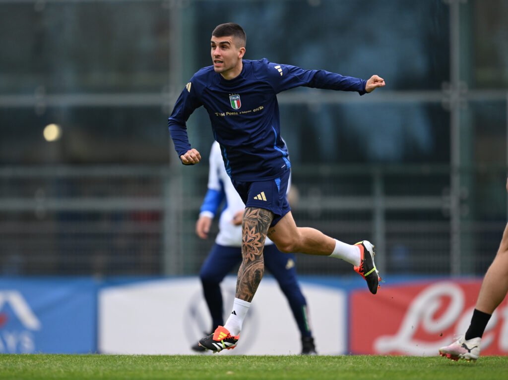 Mancini Nazionale Italy Training Session &amp; Press Conference