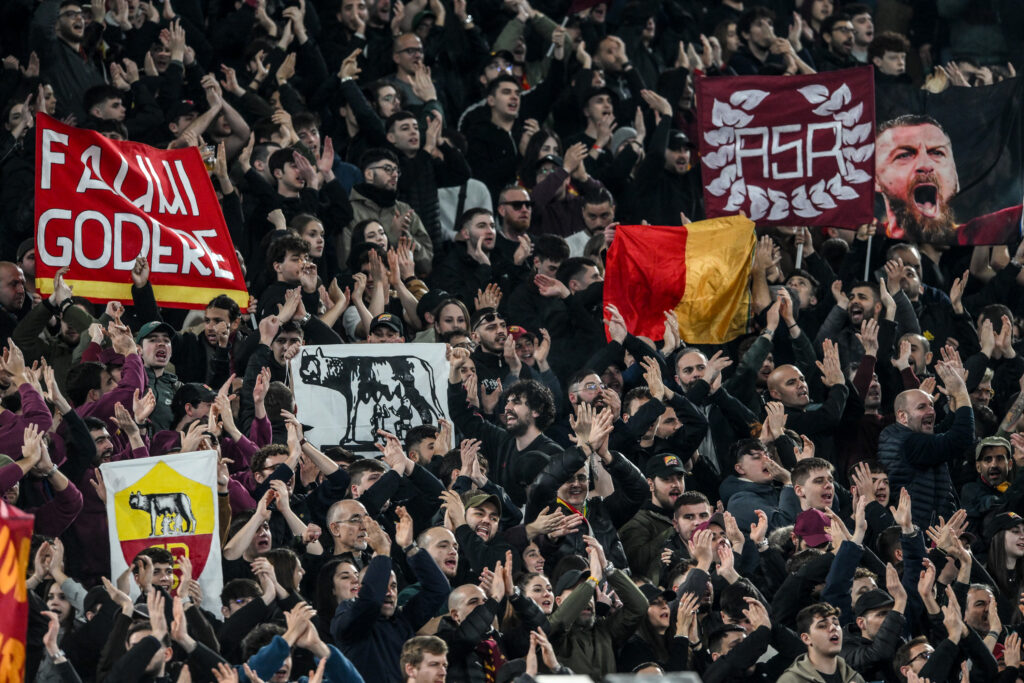curva sud AS Roma v US Sassuolo - Serie A TIM