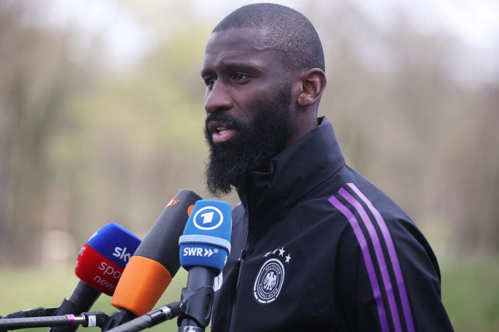 Rudiger Germany Training Session And Press Conference