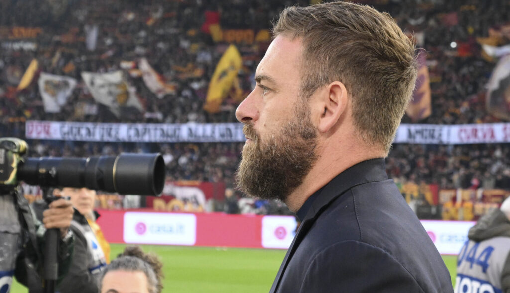 de rossi AS Roma v US Sassuolo - Serie A TIM