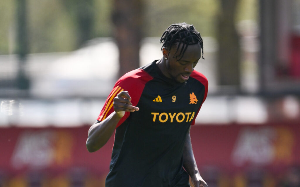 abraham AS Roma Training Session