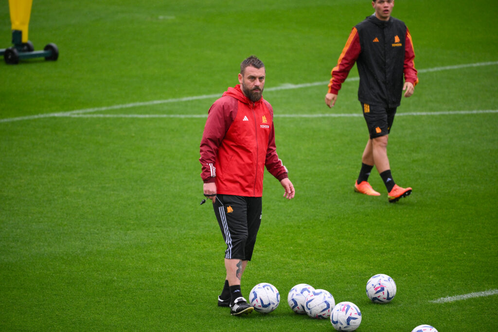 de rossi AS Roma Training Session