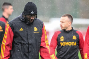 AS Roma Training Session &amp; Press Conference