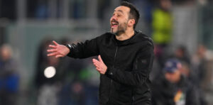 AS Roma v Brighton &amp; Hove Albion: Round of 16 First Leg - UEFA Europa League 2023/24