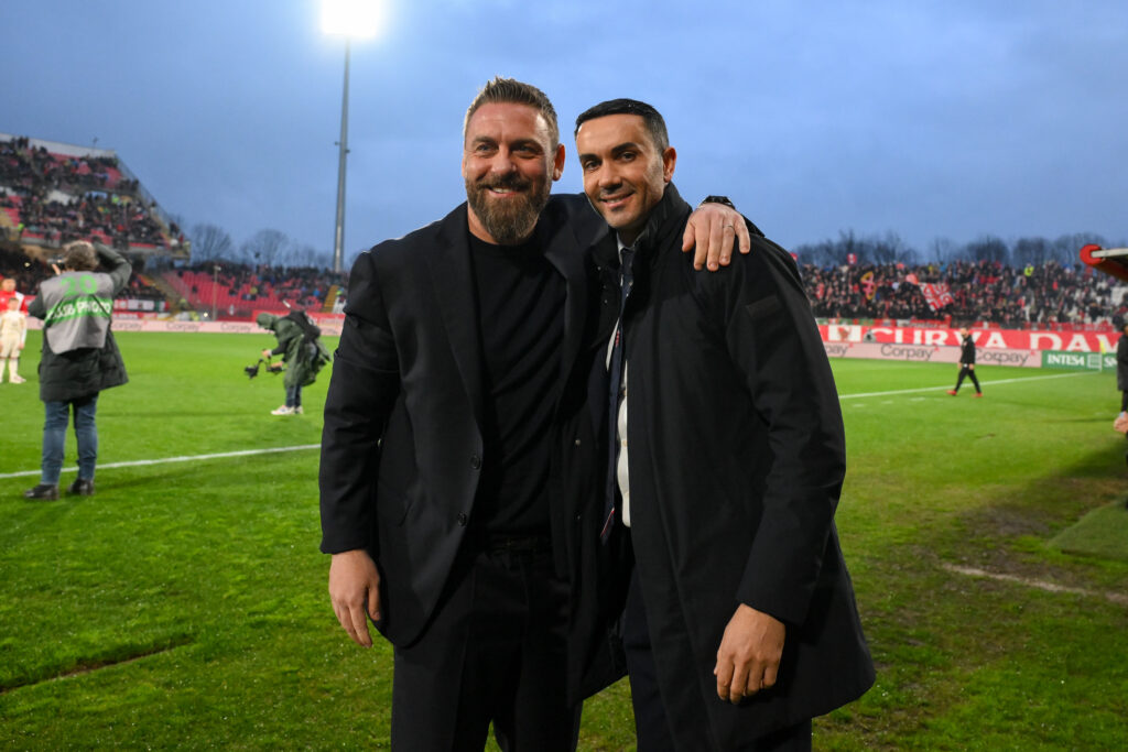 de rossi palladino AC Monza v AS Roma - Serie A TIM