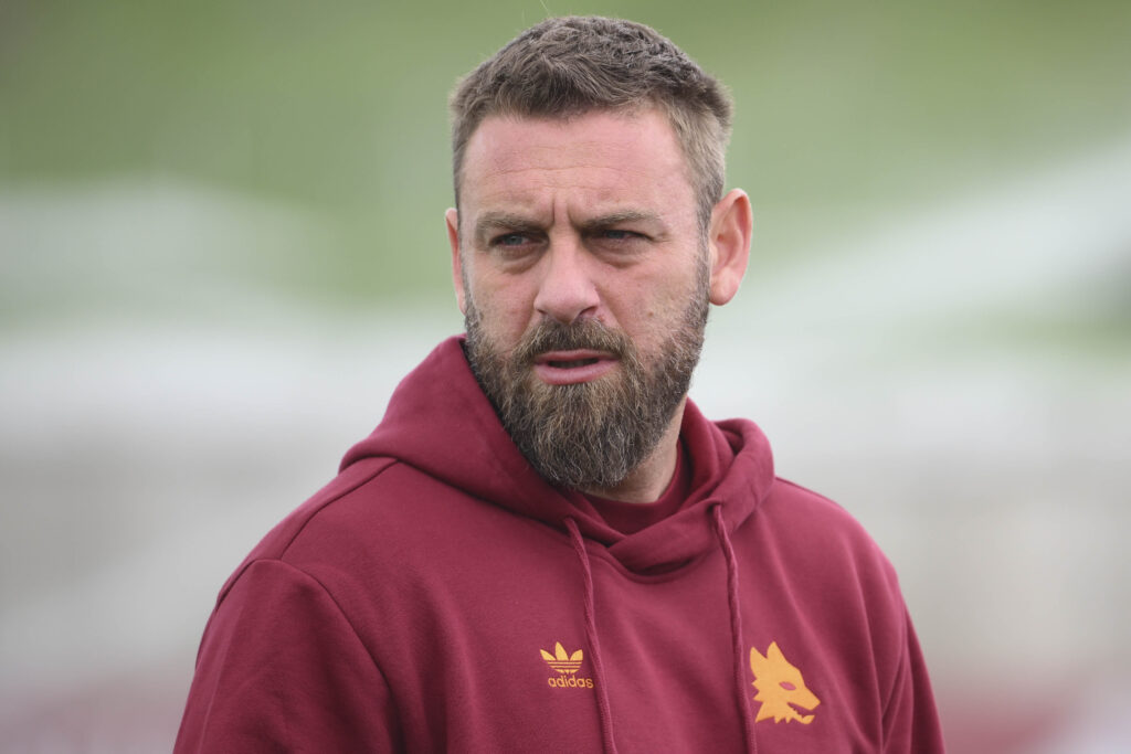 De Rossi AS Roma Training Session
